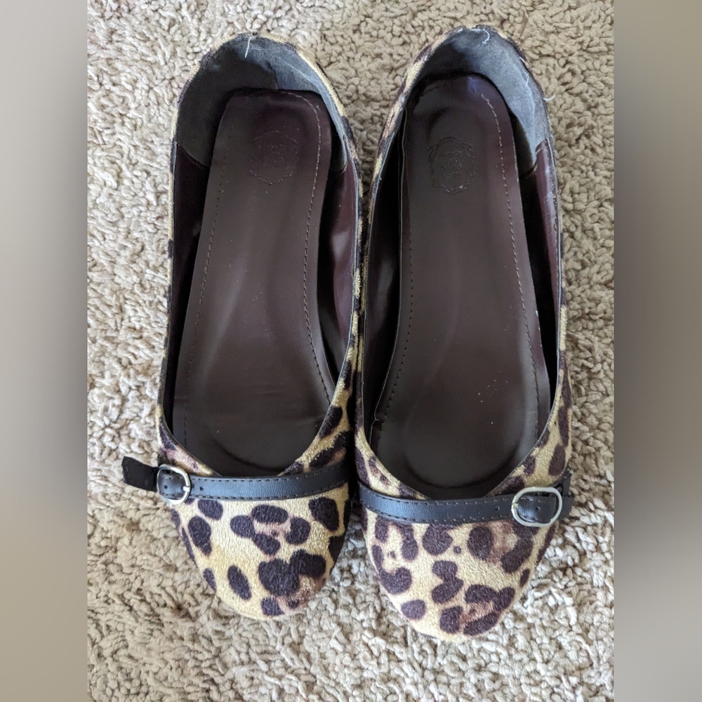 Leopard Print Ballet Flats